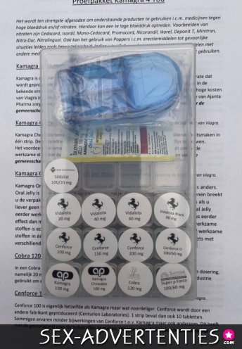 Proefpakket XL erectiemiddelen