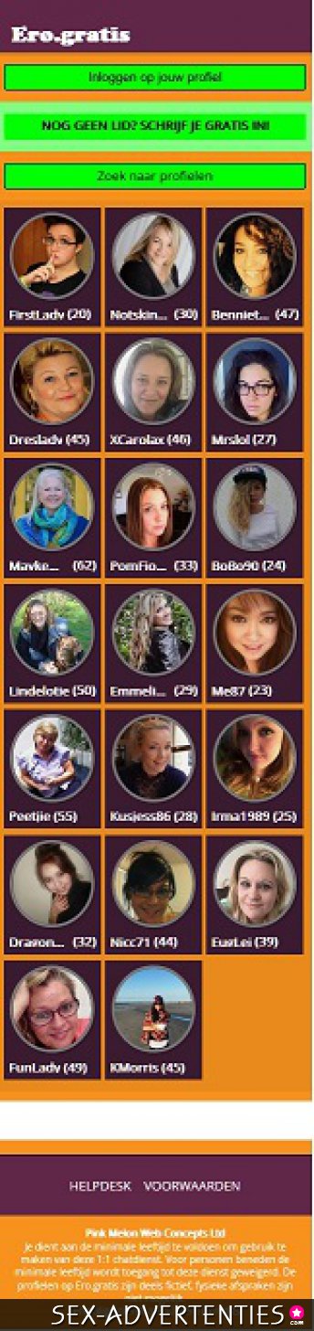 Ero.gratis - Gratis Inschrijven