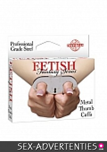 Metal Thumb Cuffs kopen voor 12,95 bij PeeJayToys.nl