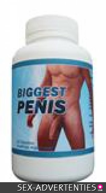 BIGGEST PENIS, tot 6cm meer lul