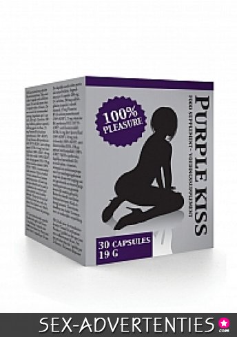 Purple Kiss 30 Caps. kopen voor 14,50 bij PeeJayToys.nl
