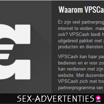 Webmaster worden bij VPSCash?