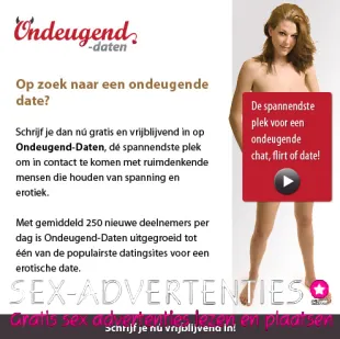 Ondeugend-Daten – Daten met echte contacten!